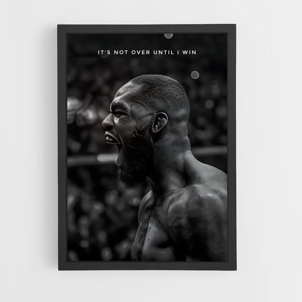 Poster Jon jones entier – affiche MMA (vue 2)